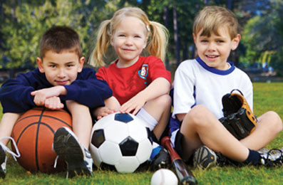 ورزش در اطفال و نوجوانان